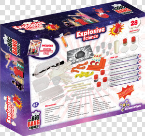 Explosive Science The Big Bang Theory Edition Back   Educational Toy  HD Png Download