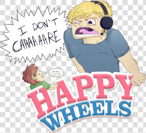 Happy Wheels   Pewdiepie Happy Wheels Png  Transparent Png