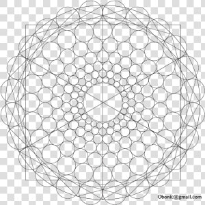 Transparent Sacred Geometry Png   Dot Art Mandala Templates  Png Download