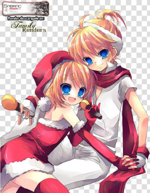 Rin E Len Christmas  HD Png Download