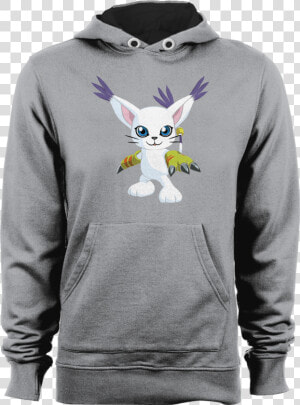 Gatomon Hoodies By Daniel Bevis   Hoodie Full Metal Jacket  HD Png Download