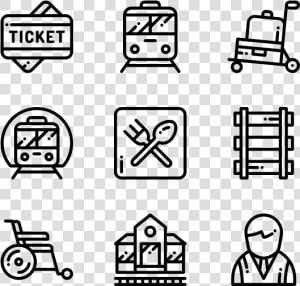 Railway   Hobbies Icon Png  Transparent Png