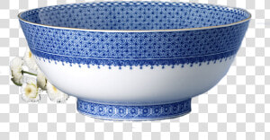 Blue Lace Round Bowl   Bowl  HD Png Download