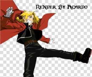 Full Body Edward Elric  HD Png Download