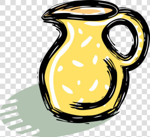 Vector Illustration Of Water Jug Pitcher  HD Png Download