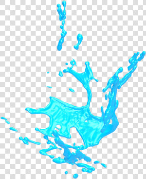 Splash Brush Blue Free Photo   Watercolor Painting  HD Png Download