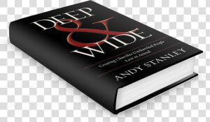 Deep And Wide Andy Laying Down   Book Cover  HD Png Download