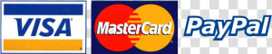 Visa Mastercard Paypal Logo  HD Png Download