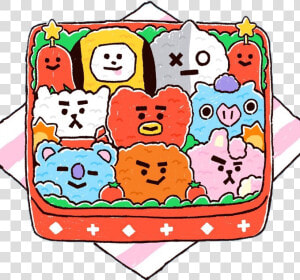  bts  btsfanart  bt21  bt21fanart  bt21tata  bt21chimmy   Bt21 Koya As A Food  HD Png Download