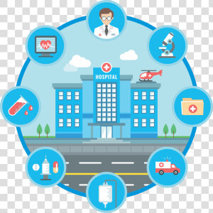 Smart hospital   Disruptive Healthcare  HD Png Download