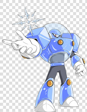 Glass Man Art By Phusion   Mega Man Glass Man  HD Png Download