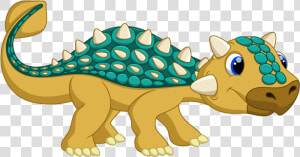 Jpg Png Pinterest Rock   Dinosaur Cartoon Png Ankylosaurus  Transparent Png