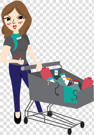 Eyaa By Leslie Rivas On Twitter   Shopping Cart  HD Png Download