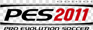 Pro Evolution Soccer 2011 Logo   Pes 2010  HD Png Download