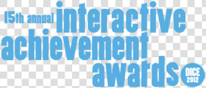 Interactive Achievement Awards Ceremony Tonight  HD Png Download