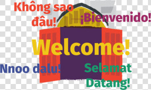 Although Welcoming Persons Of All Backgrounds  Creeds   Graphic Design  HD Png Download