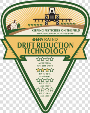 Drift Reduction Technology Logo   Epa Lead Safe  HD Png Download