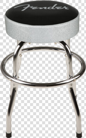 Fender Silver Sparkle Barstool  HD Png Download