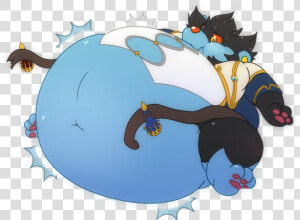 The Luxray That Ate Everything   Fat Luxray  HD Png Download