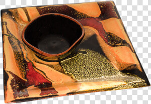 Square Handmade Pottery Chip And Dip   Earthenware  HD Png Download