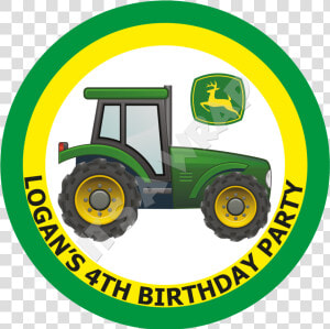 John Deere Transparent Tractor Party Box Stickers Free   Pixel Art John Deere Logo  HD Png Download