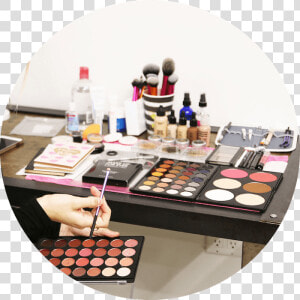 Makeup School In Denver Makeup Kit   Eye Shadow  HD Png Download