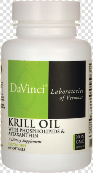 Davinci Laboratories Krill Oil With Phospholipids  amp    Dietary Supplement  HD Png Download