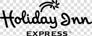 Holiday Inn Express Logo Black And White   White Holiday Inn Express Logo  HD Png Download