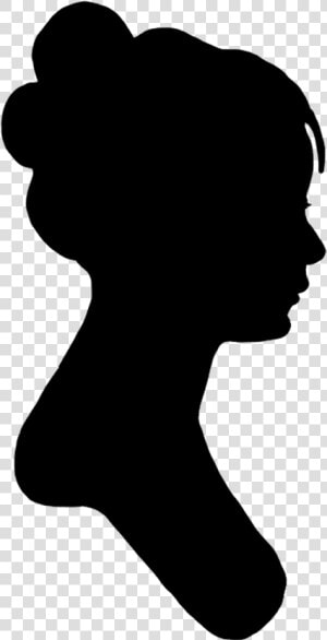 Profile Picture Silhouette At   Victorian Woman Silhouette Profile  HD Png Download