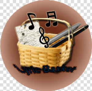 Lyrics Basket   Storage Basket  HD Png Download