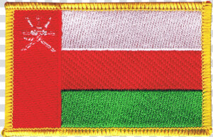 Oman Patch  Badge   Flag  HD Png Download