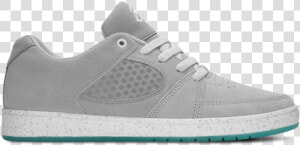 Es Skateboarding Accel Slim Grey Blue 5101000144 094   Skate Shoe  HD Png Download