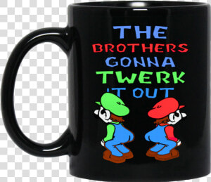 Dance Mario Twerk Mug The Brothers Gonna Twerk It Out   Hallmark Christmas Movie Mug  HD Png Download