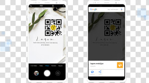 How To Scan A Qr Code On Android 9 Data Src Https   Iphone  HD Png Download