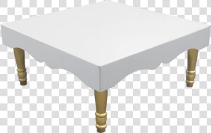 Gold Square Coffee Table   Coffee Table  HD Png Download