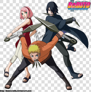 Naruto Sasuke Sakura Kakashi  HD Png Download