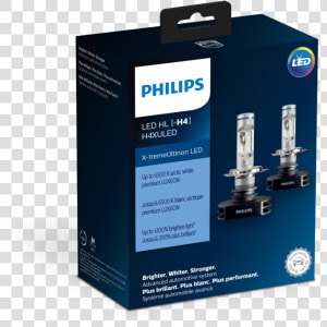 X tremeultinon Led Headlights   Philips Led Hl H4  HD Png Download