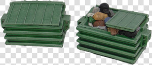 1046 28m Dumpster Set   Wood  HD Png Download