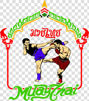 Muay Thai Logo Color  HD Png Download