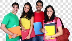 Indian Students   Group Of Students Indian  HD Png Download