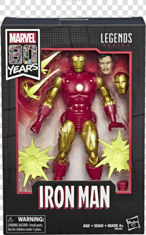 Marvel Legends 80th Anniversary Iron Man  HD Png Download