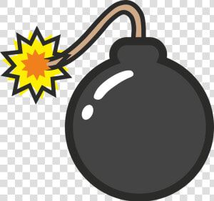 Dibujo De Bomba Alerta De Amenaza Terrorista   Bomb Clipart  HD Png Download