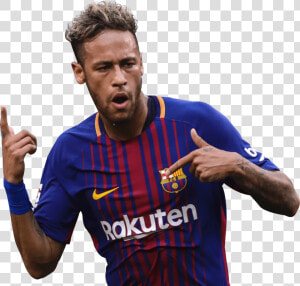 Neymar Brazil Soccer Player Png   Neymar Barca 2017 18  Transparent Png