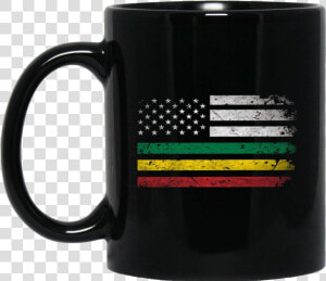 Africa Flag  african American Flag Rasta Reggae   Beer Stein  HD Png Download