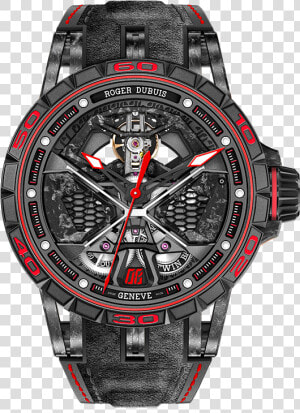 Roger Dubuis   Roger Dubuis Excalibur Aventador  HD Png Download