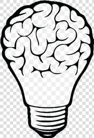 Brain Free Transparent Images Png   Brain Light Bulb Png  Png Download