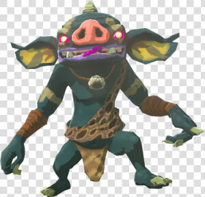 Blue Bokoblin Model   Zelda Breath Of The Wild Skulls  HD Png Download