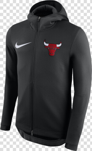 Nike Nba Chicago Bulls Thermaflex Showtime Hoodie   Milwaukee Bucks Nike Jacket  HD Png Download