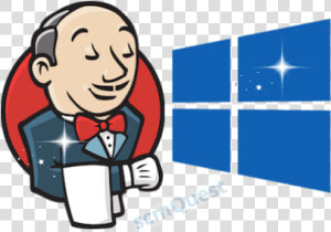 Jenkins windows   Jenkins Master  HD Png Download