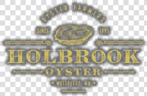 Holbrook Oyster Logo With Shadow   Graphics  HD Png Download